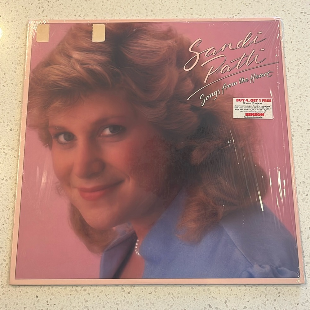 SANDI PATTI SONGS FROM THE HEART IMPACT RECORDS VINYL LP 1984